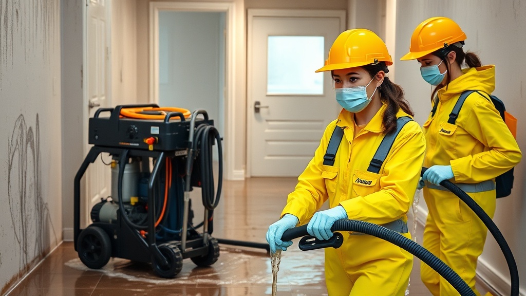 ניקוי לאחר הצפות