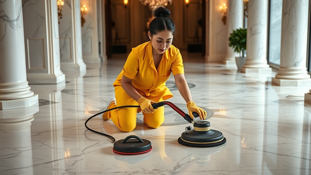 פוליש יהלום לרצפות אבן טבעית