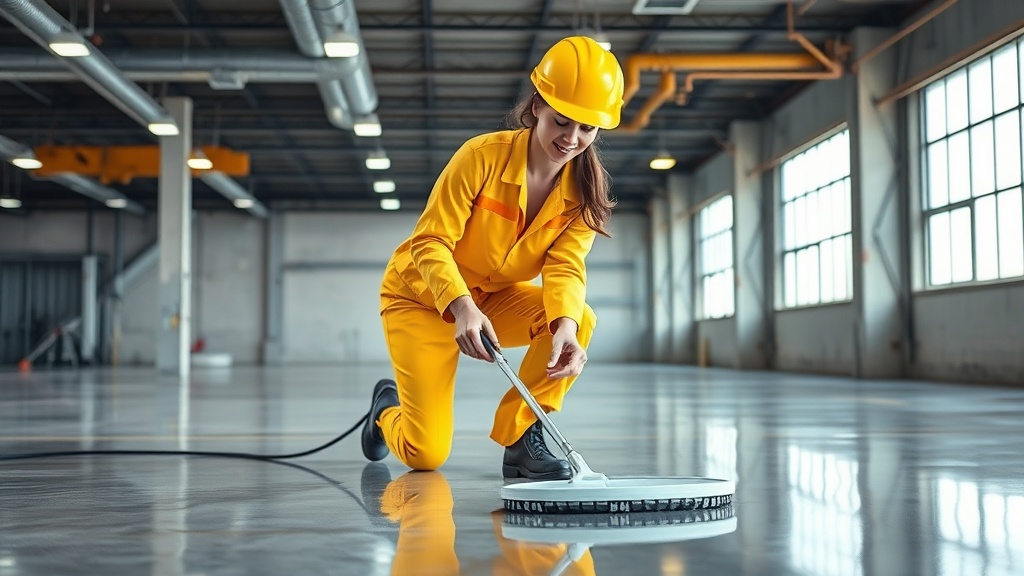 פוליש אפוקסי לרצפות בטון