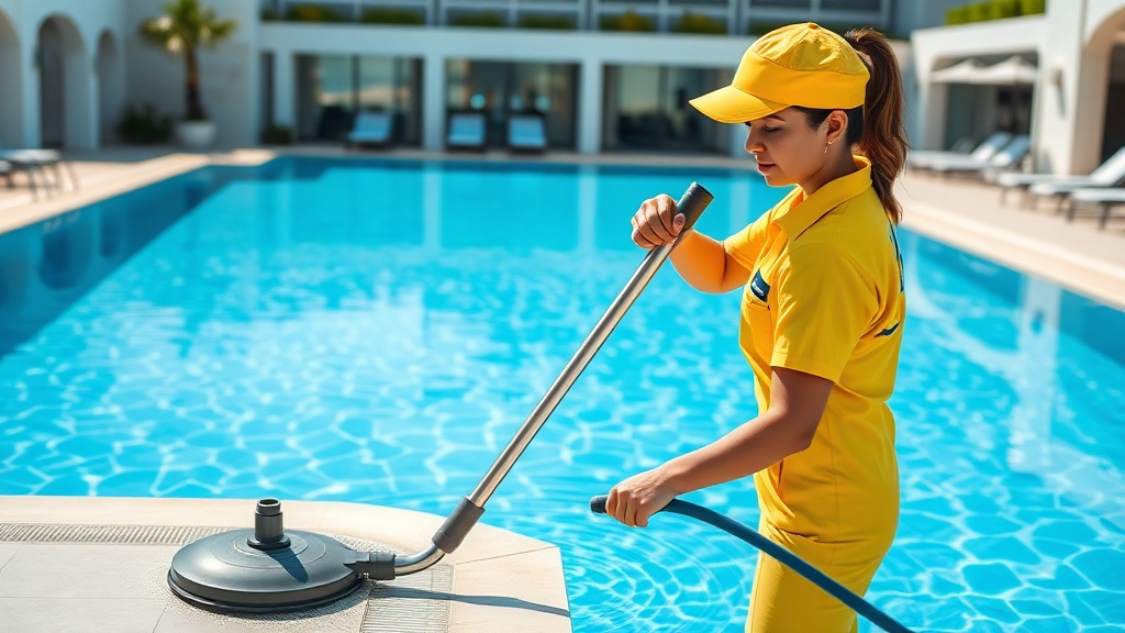 ניקוי בריכות שחייה