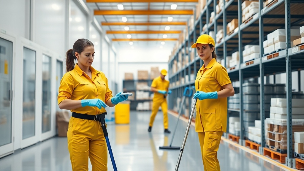 ניקוי ואחזקת מחסנים